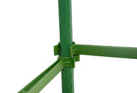 Zielony plastikowy klips wielokrotny 30 cm 11 mm Łącznik do palików ogrodowych