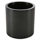 Super Clean Cylinder Table Ground 30cm Szczotkowana powierzchnia donicy ze stali nierdzewnej