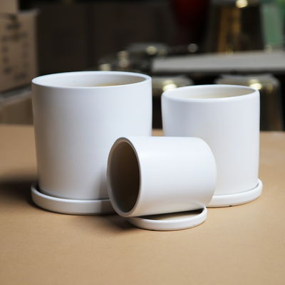 Ozdobne, 12 cm zwykłe nowoczesne ceramiczne doniczki z azalii SGS AB